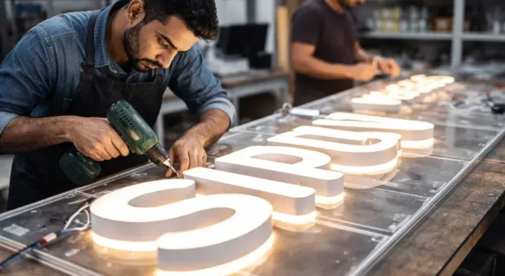 Types of Acrylic Signage Popular in Dubai – A Complete Guide