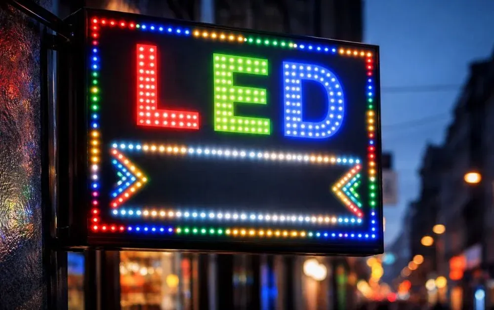 Adaptability for Indoor & Outdoor Use of LED sign boards