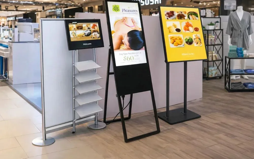 Enhancing Product Visibility of Display Stands