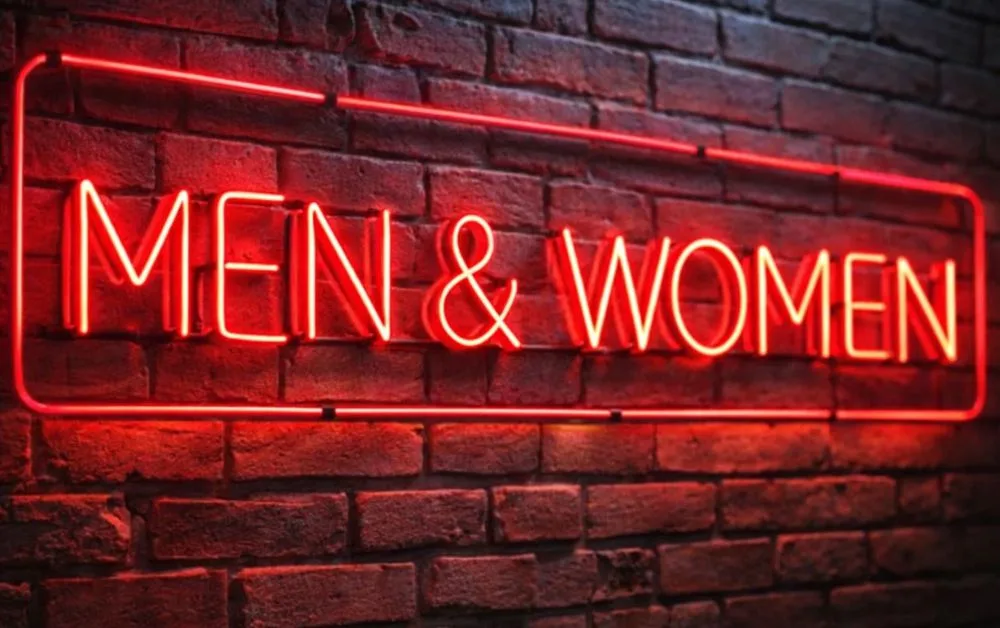 LED neon signs can be used for