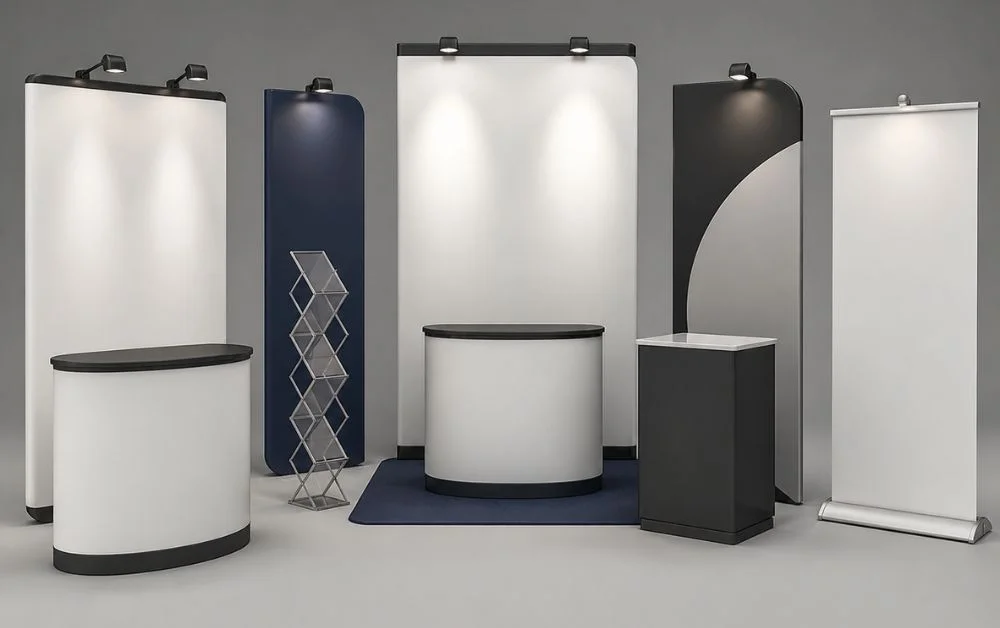 Roll-Up Retractable Banner Stands