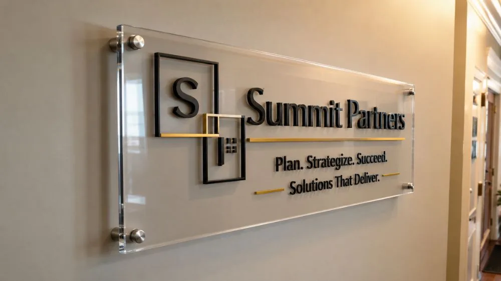 Top Office Signage Ideas to Create a Professional Workplace Environment