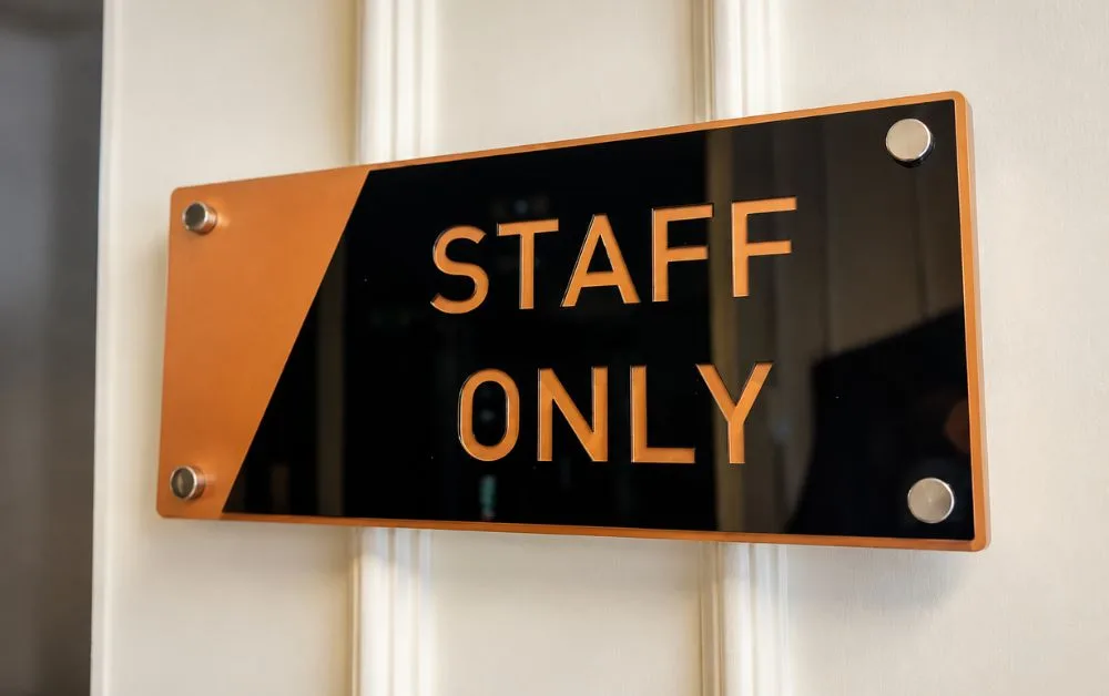 Sustainable and Long-Life Office Signage