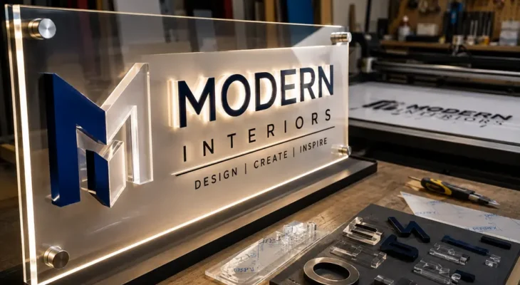 Acrylic Signage Board Makers in Dubai: The Complete Process and Cost Guide