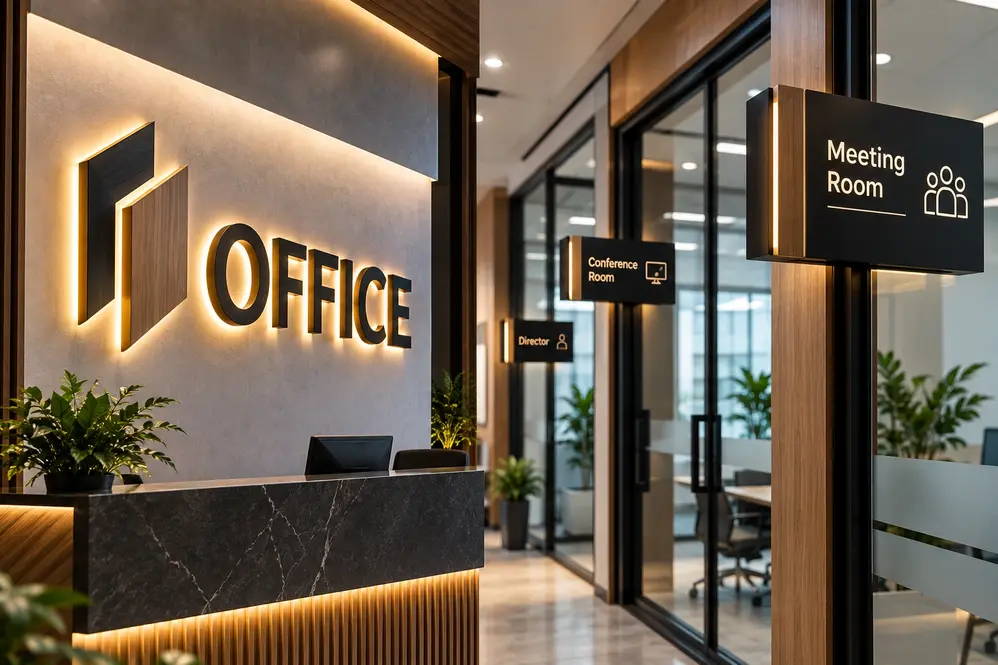 Office Signage Dubai: SME & Startup Branding Guide